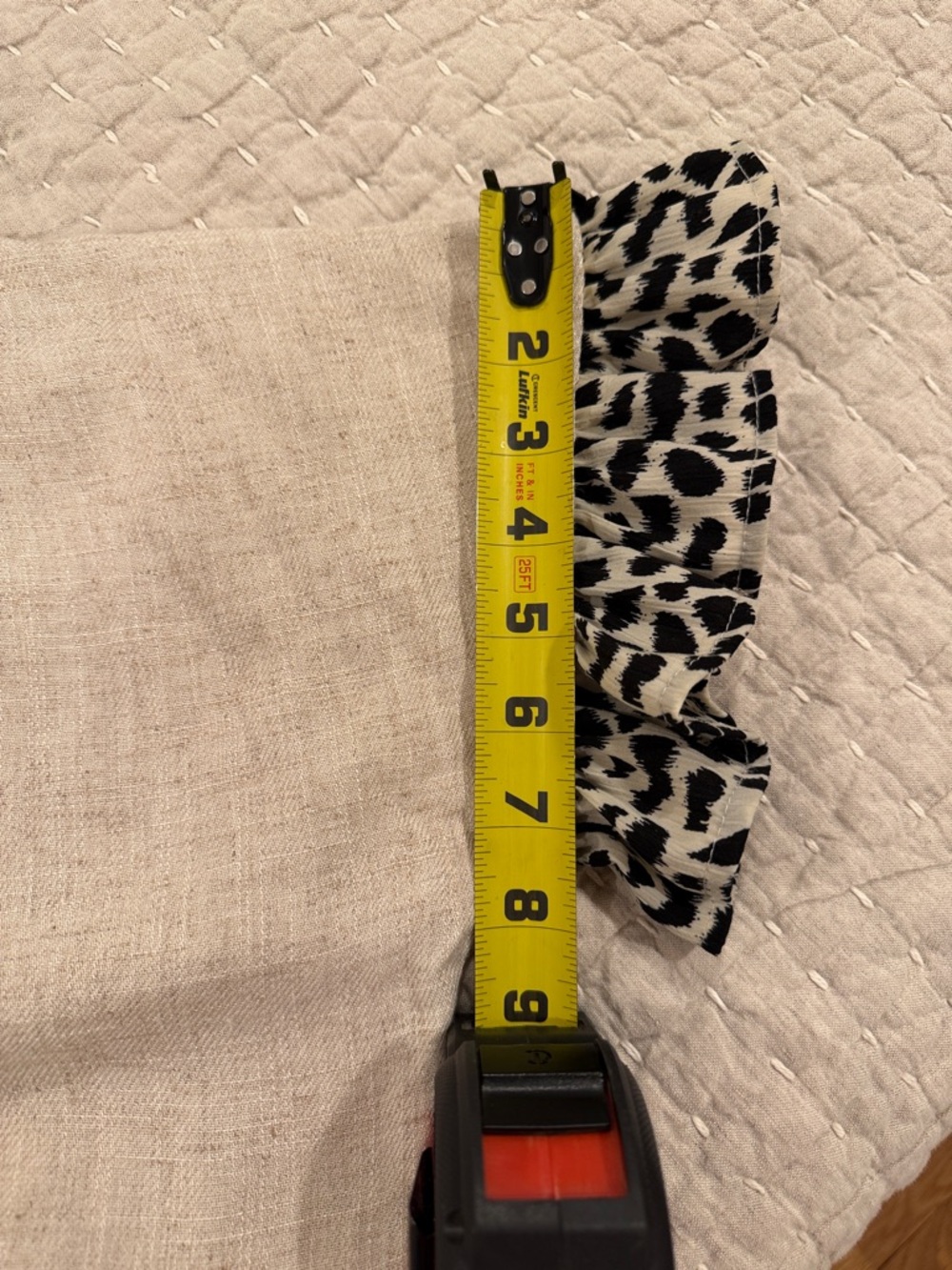 Umgee Beige Dress with Black Leopard-Trim Accents - Picture 8 of 8